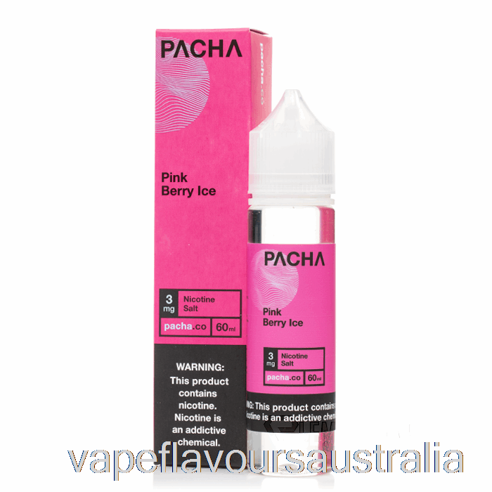 Vape Australia Pink Berry Ice - Pacha - 60mL 3mg